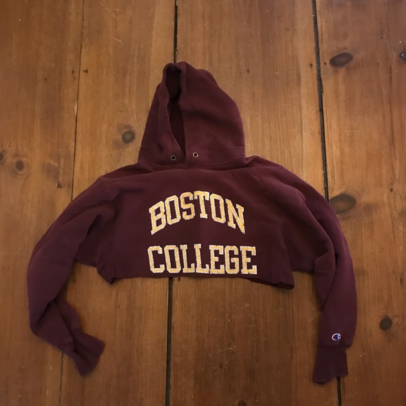 Champion Tops - Boston College cropped sweatshirt